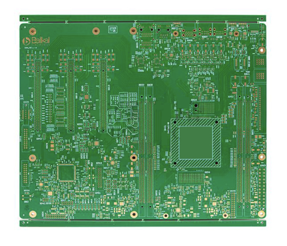 2阶高速军工埋盲孔PCB板